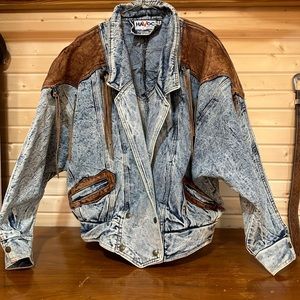 Vintage 90s Western Denim Jacket